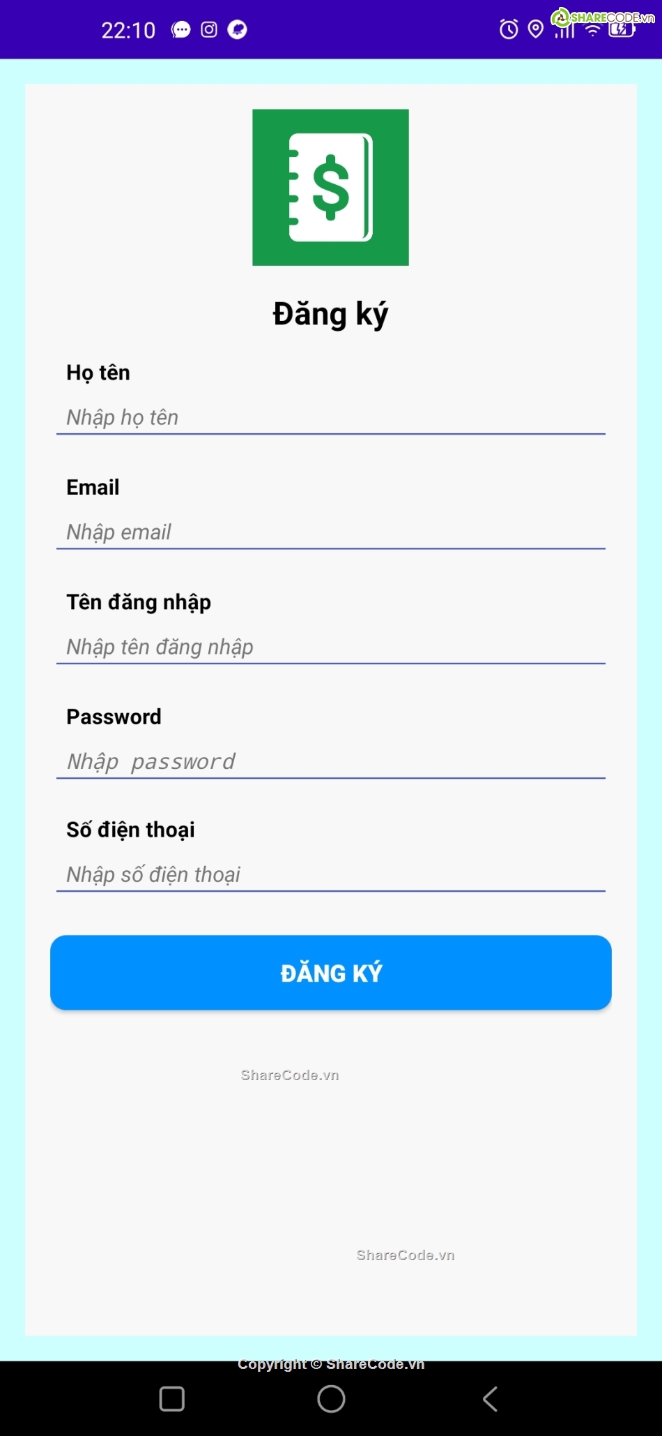 Android bán hàng online,quản lý bán hàng android,Code quản lý bán hàng,Source quản lý bán hàng